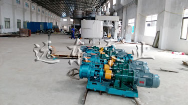 金銀河設備配套遠東高粘度泵現場展示 金銀河設備配套遠東高粘度泵現場展示