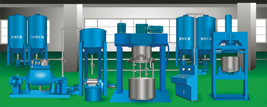 玻璃膠生產工藝