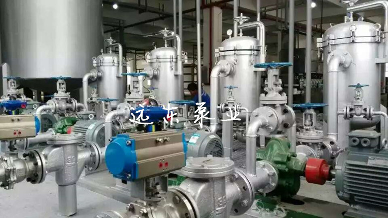 遠東齒輪油泵現場