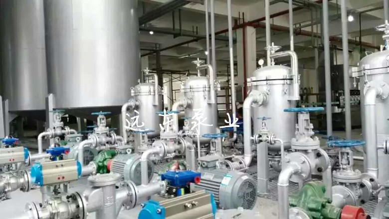 遠東齒輪油泵現場