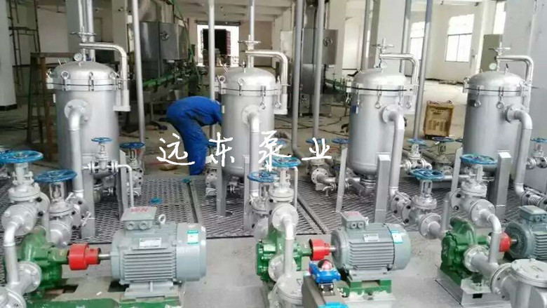 遠東齒輪油泵現場