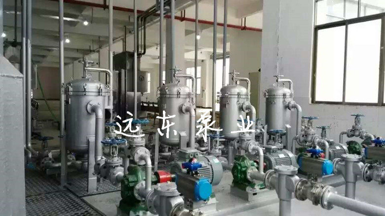 遠東齒輪油泵現場