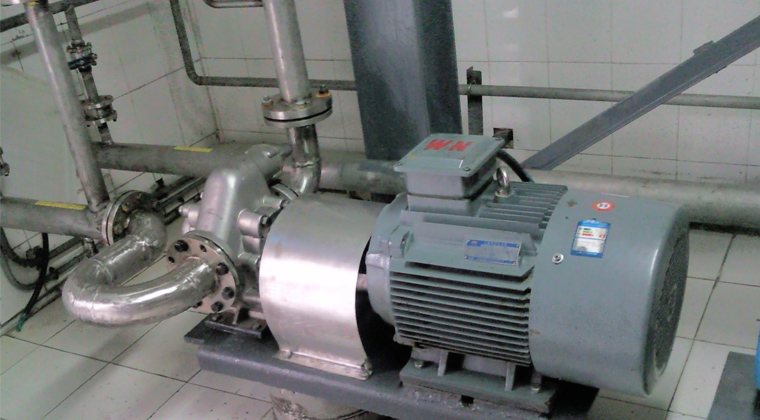 KCB不銹鋼齒輪泵用戶現場展示 KCB不銹鋼齒輪泵用戶現場展示