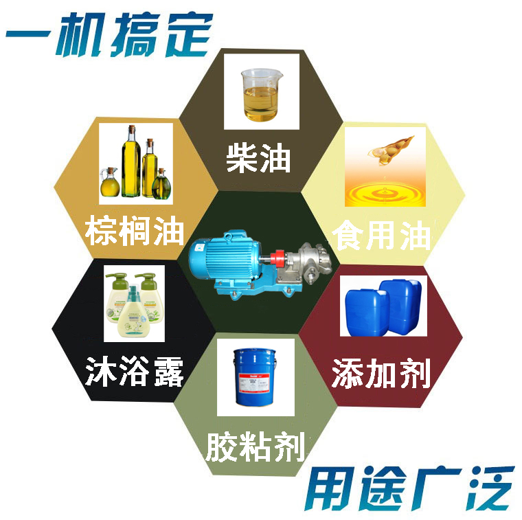 KCB不銹鋼齒輪泵用途 KCB不銹鋼齒輪泵用途