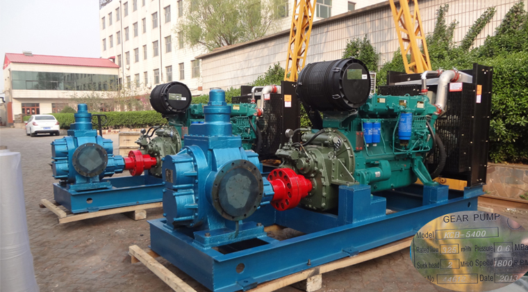 柴油機驅動齒輪泵 柴油機驅動齒輪泵