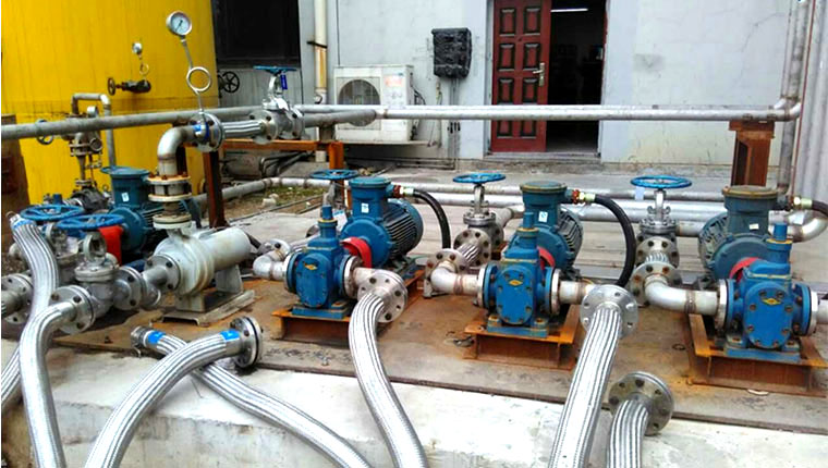 YCB圓弧齒輪泵用戶現在案例 YCB圓弧齒輪泵用戶現在案例