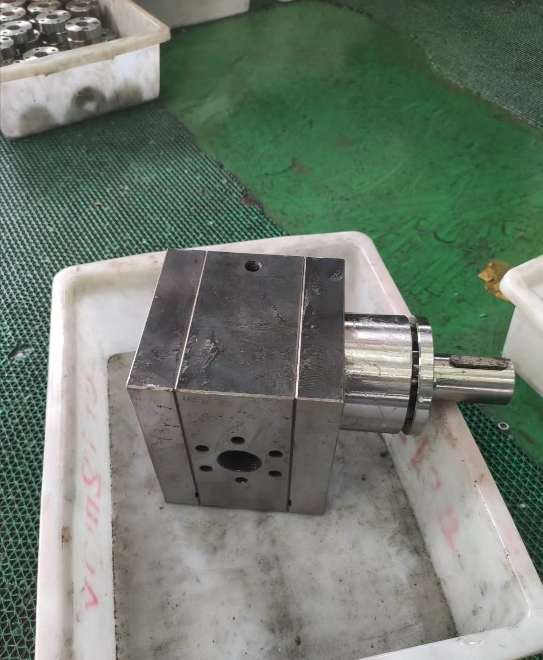 高溫熔體計量泵50CC 高溫熔體計量泵50CC