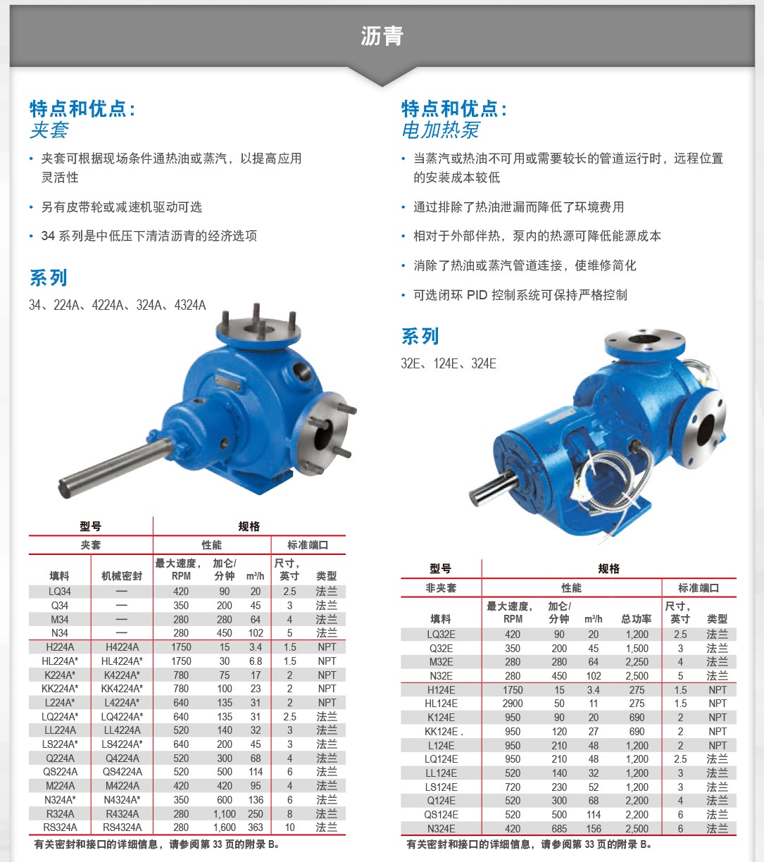 夾套瀝青泵 夾套瀝青泵